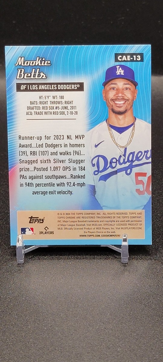 2024 Topps Chrome Mookie Betts All Etch # CAE-13 | eBay