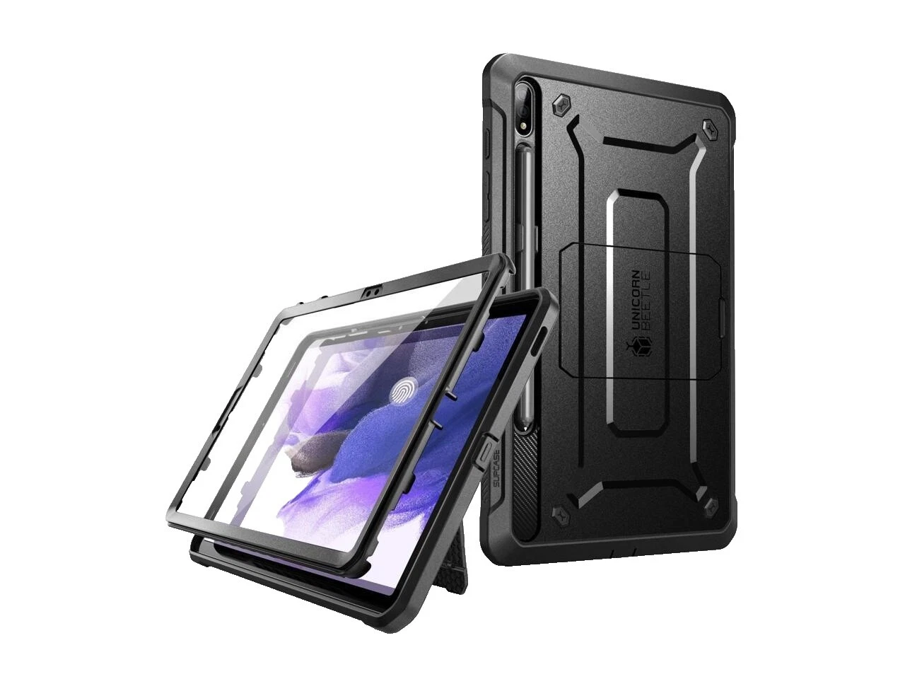 Lector de libros electrónicos y Tablet Negro SUPCASE Estuches, Fundas y teclado Folios Para Samsung Galaxy Tab S