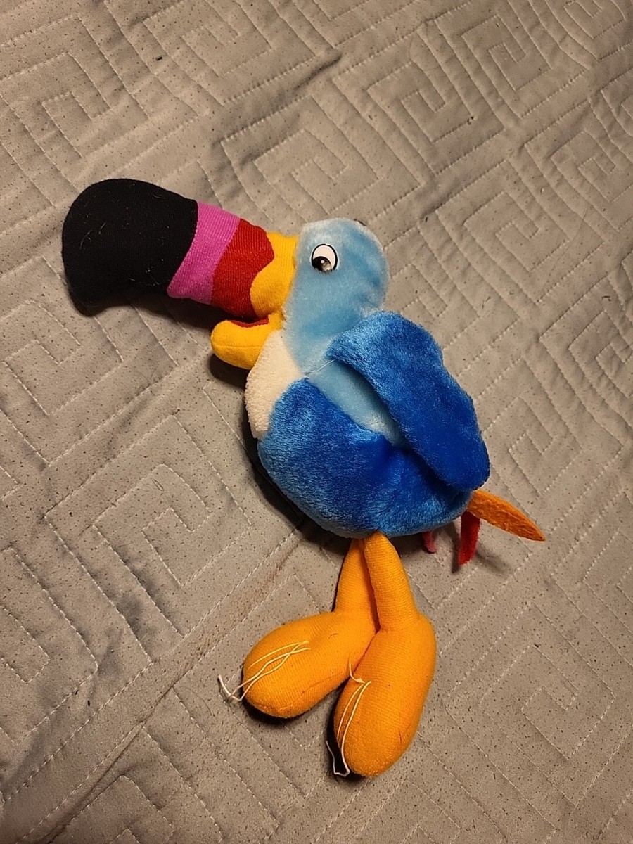 Vintage 1994 1996 Froot Loops Toucan Sam 9” Stuffed Animal Plush