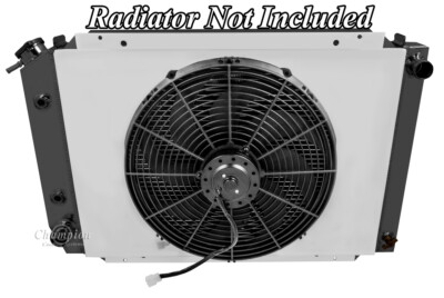 SubZero Champion All Aluminum Fan Shroud W/ 16'' Fan for 1979 - 1993 Ford Mustang