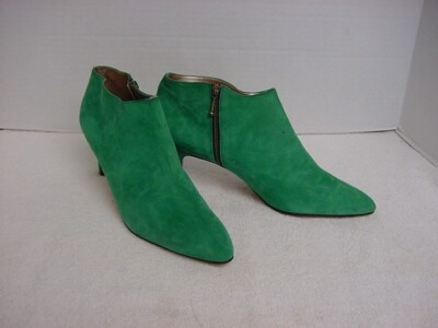 Proxy Womens leather ankle boots heels size 10M made in Spain