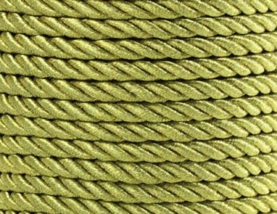 Kordel aus Nylon gedreht 5mm seidenglänzend Schmuckkordel Zierkordel Farbauswahl