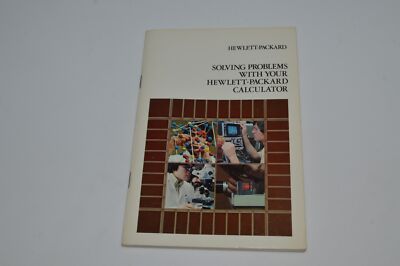 *CF* HP-  Solving Problems With Your Hewlett Packard Calculator   (CLC41)