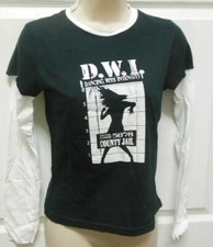 CAPEZIO LONGSLEEVE LAYERED DANCE TOP BLACK WHITE Dance with Intensity T shirt