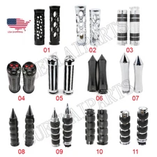 1" Motorcycle Handle Bar Hand Grips For Yamaha  Road Star Warrior XV 1600 1700