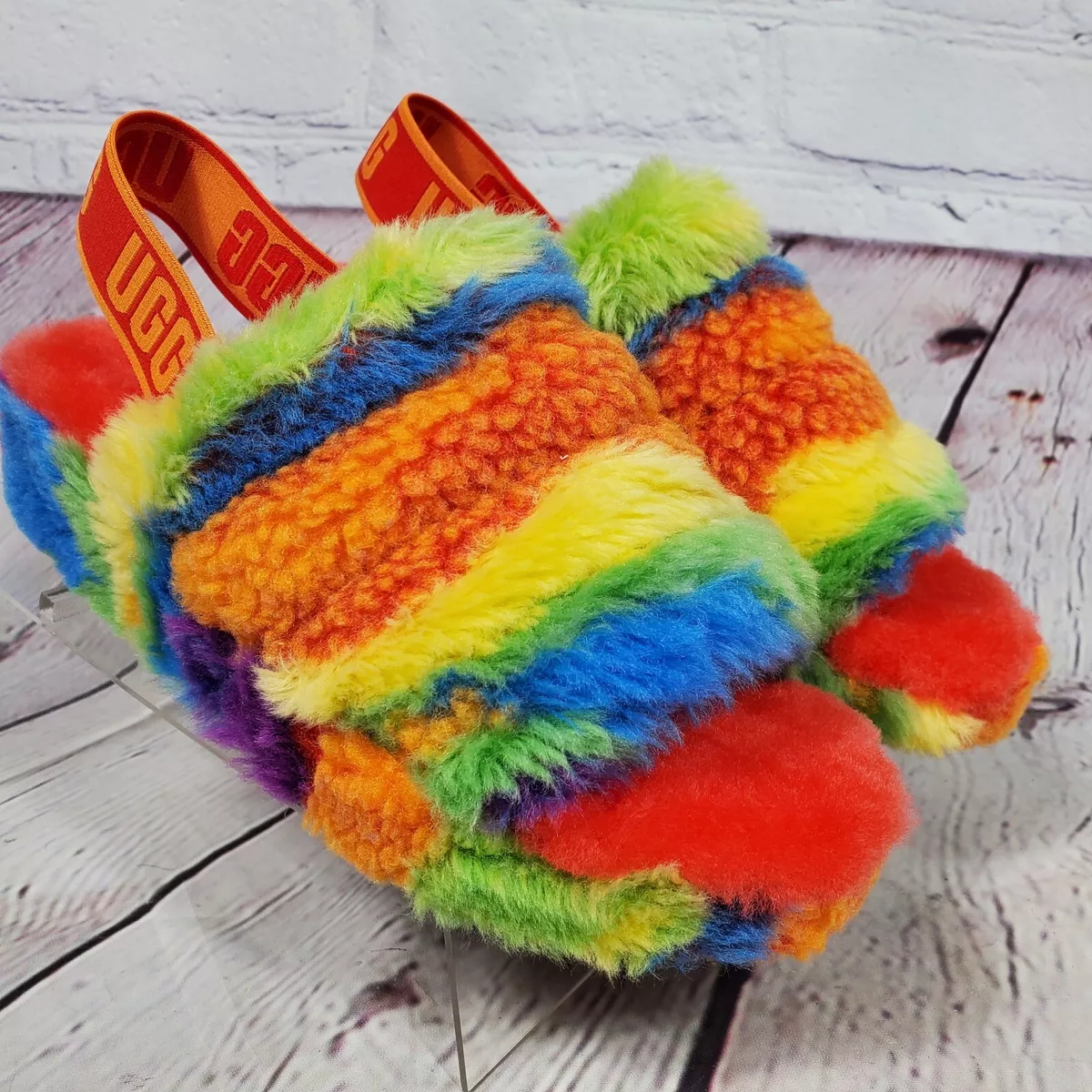 Rainbow cheap ugg shoes