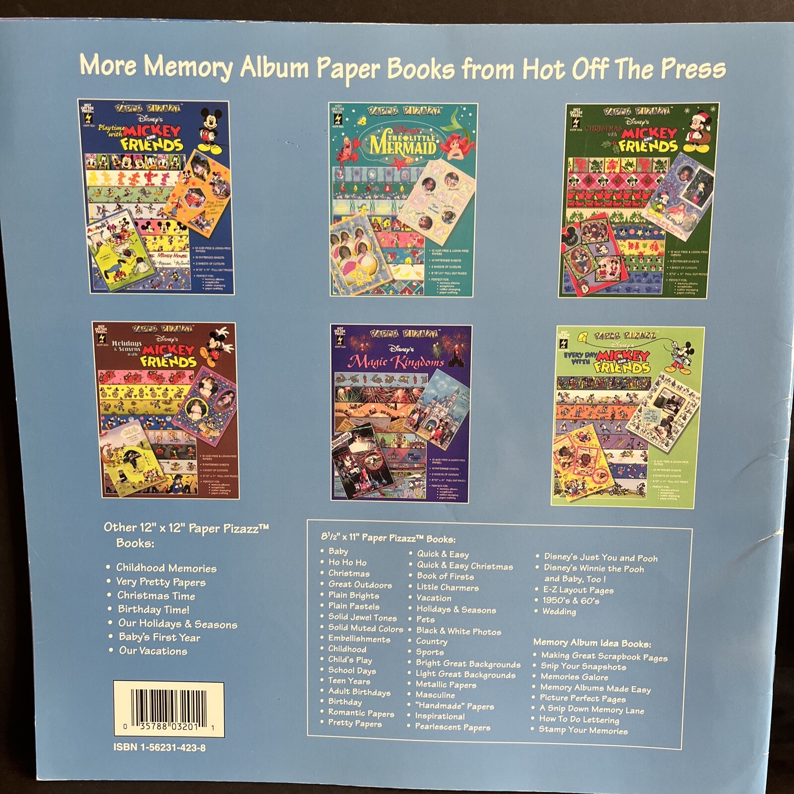 Disney Scrapbooking Paper Mixed Lot 2 Books 36 Loose Sheets And One Kit