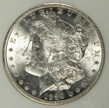 未曾流通1890 年摩根美元硬币(1878-1921) | eBay