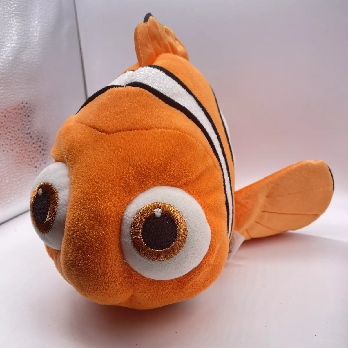 Disney Store Finding Nemo Plush Soft 15 Clown Fish Fin Orange