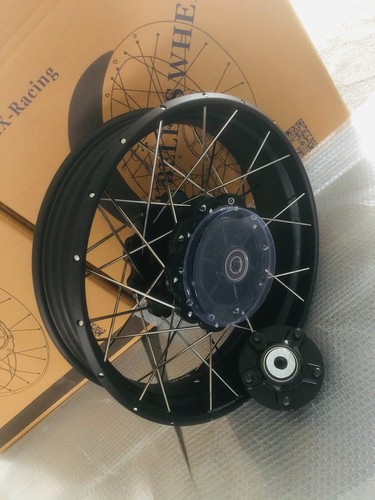 VMX 21/18 Tubeless Wheels for Honda CRF1100L Africa Twin 2020-2023 Black Rims - Picture 14 of 14