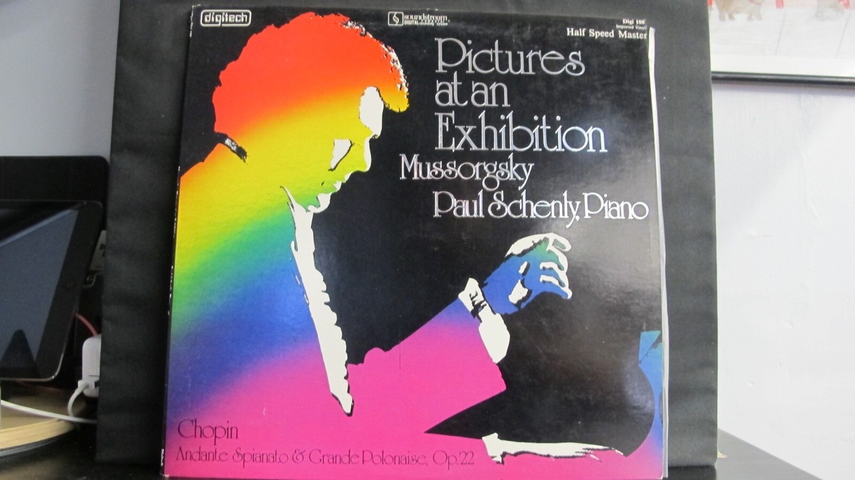 MUSSORGSKY PICTURES AT AN EXHIBITION, SCHENLY - 1/2 SPEED LP DIGI