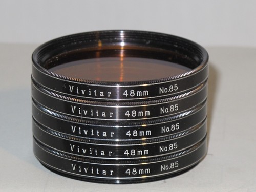 48mm Vivitar 85 (often used as orange) Filter #48f-u5oc - Picture 2 of 2