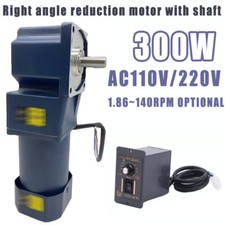 300W 90° Right Angle Output Reduction Motor ...