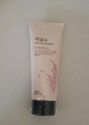 The Face Shop Rice Water Bright Foaming Cleanser 150ml Authentic