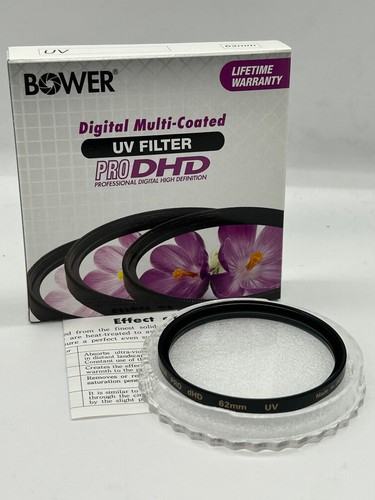 Bower High Quality Digital Multi Coated Pro DHD UV Filter 62mm Made in Japan New - Picture 1 of 4