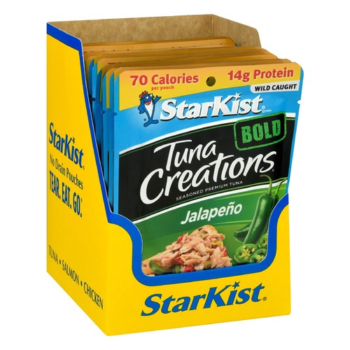 StarKist Tuna Creations BOLD Jalapeño 2.6 oz Pouch (Pack of 12