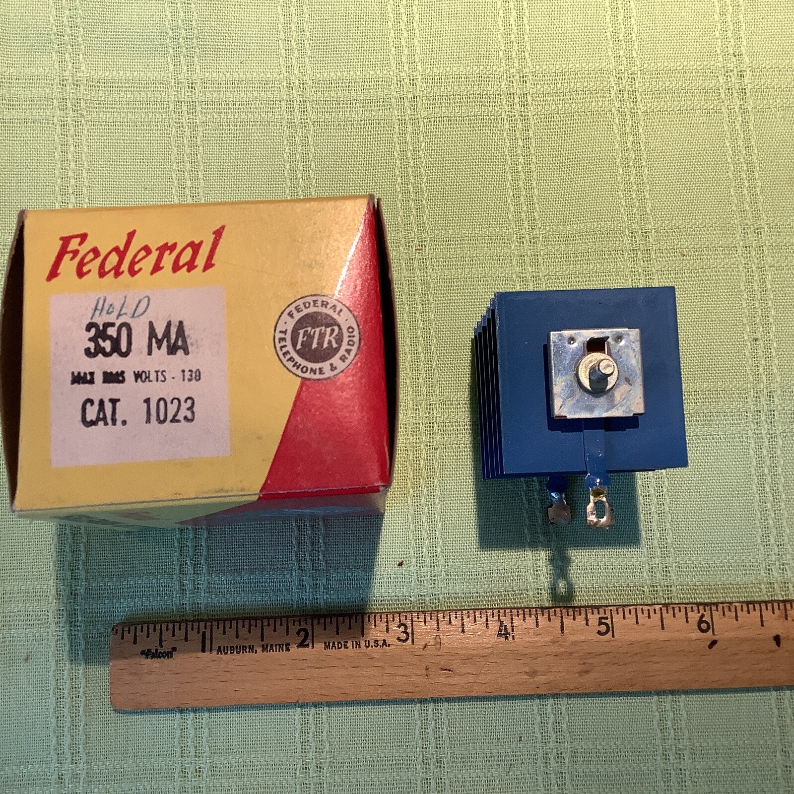 Federal Selenium Rectifiers Federal FTR Selenium rectifier #1023 volts 130 350mA For TV Use | eBay