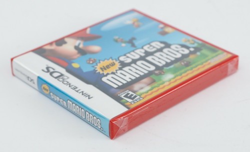 New Super Mario Bros - Nintendo DS NDS EE. UU. Canadá Estuche Rojo - Nuevo y Precintado - Imagen 3 de 7