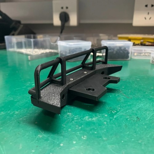 82 Stoßstange vorne \ 80 Dachträger \ Stoßstange hinten DIY Teile für MN1/12 MN82 MN-82 - Bild 11 von 21