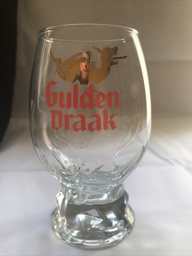 Gulden Draak Big Egg 50cl Nucleated Belgian Beer Glass Brand New Craft Ale Bar - Picture 8 of 8