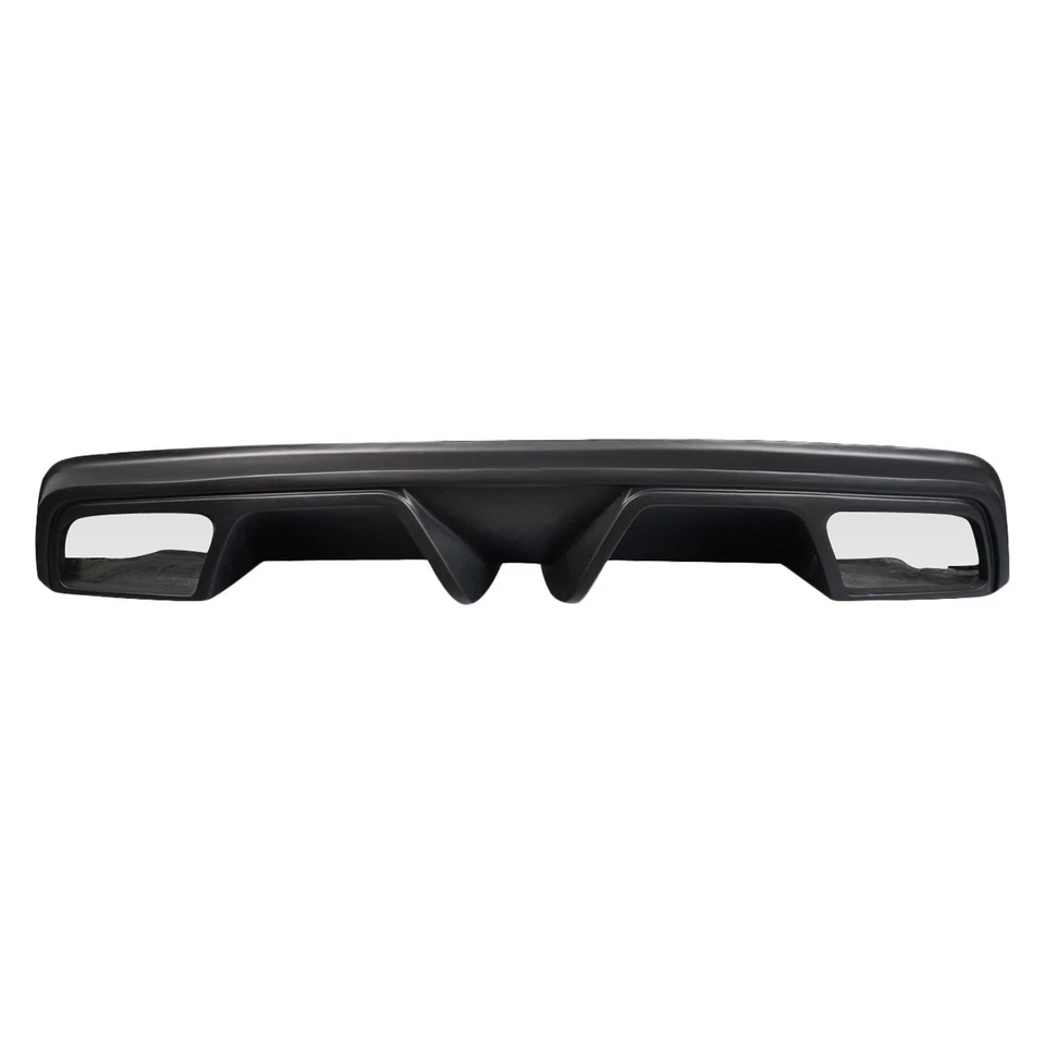For Mercedes-Benz CLA200 14-16 Burnout Style Fiberglass Rear Diffuser Unpainted Foto 2 de 4