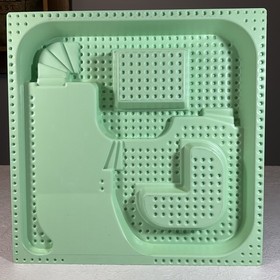 Lego 6092px2 Raised Baseplate 6416 Poolside Paradise & 309p02 Rocky River 6552