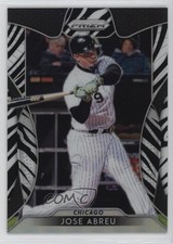 2019 Panini Prizm Zebra Prizm 10/99 Jose Abreu #90 0ba6
