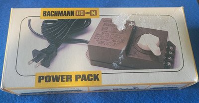 Vintage BACHMANN HO, & N Power Pack item No 6607 for trains