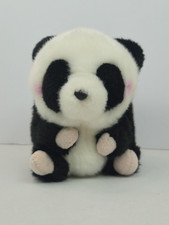 Aurora World Panda Plush Stuffed Animal Black White Small Round Cute Toy 2018