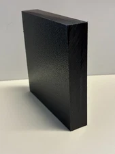 HDPE Marine Board Plastic Sheet - 3 /4" Thick (19mm) - Black - Choose Your Size