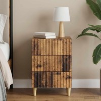 Nachttisch Altholz 43 X 41 X 66,5 Cm Holzwerkstoff