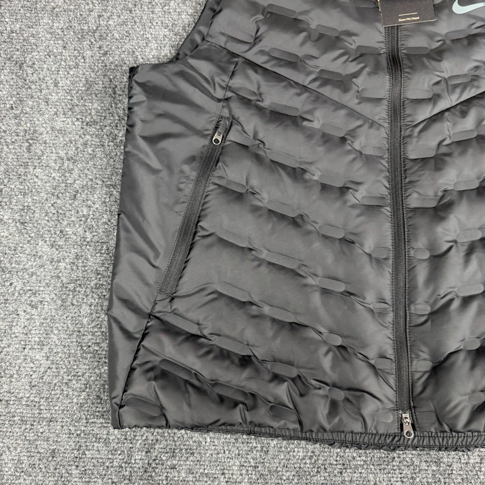 Nike Therma-FIT ADV AeroLoft Mens Size XXL Tall Running Vest Black FB7542-010 - Image 4 of 4