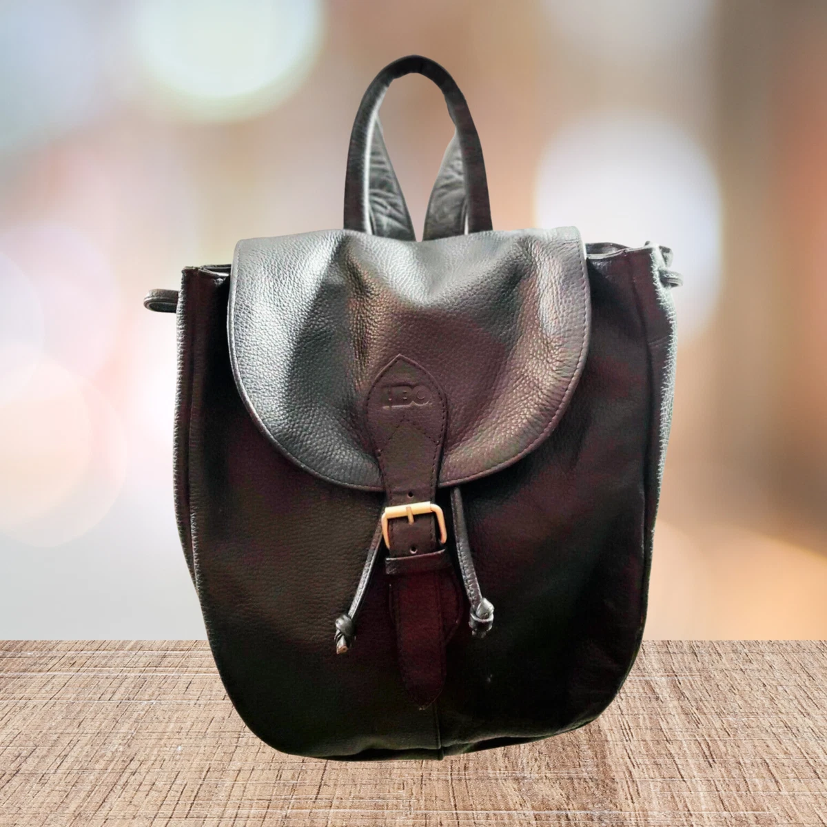 clava vachetta leather urban survival backpack Tan or other slim items clava american leather backpack Clava