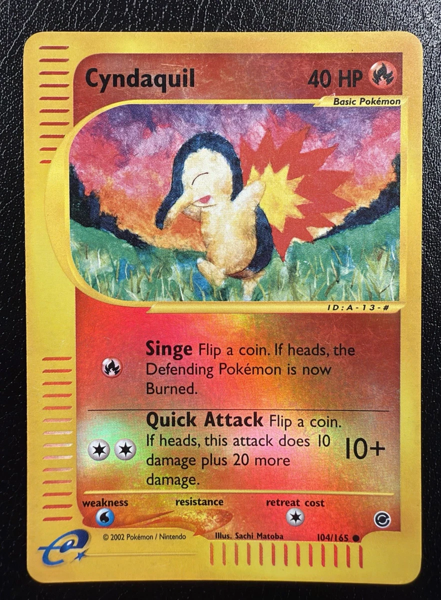 Cyndaquil 英語版 104/165 Cyndaquil 104/165 Expedition Base Set for sale | eBay