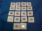 18-US Coins SILVER  WASHINGTON QUARTERS  Various Dates 1938-64