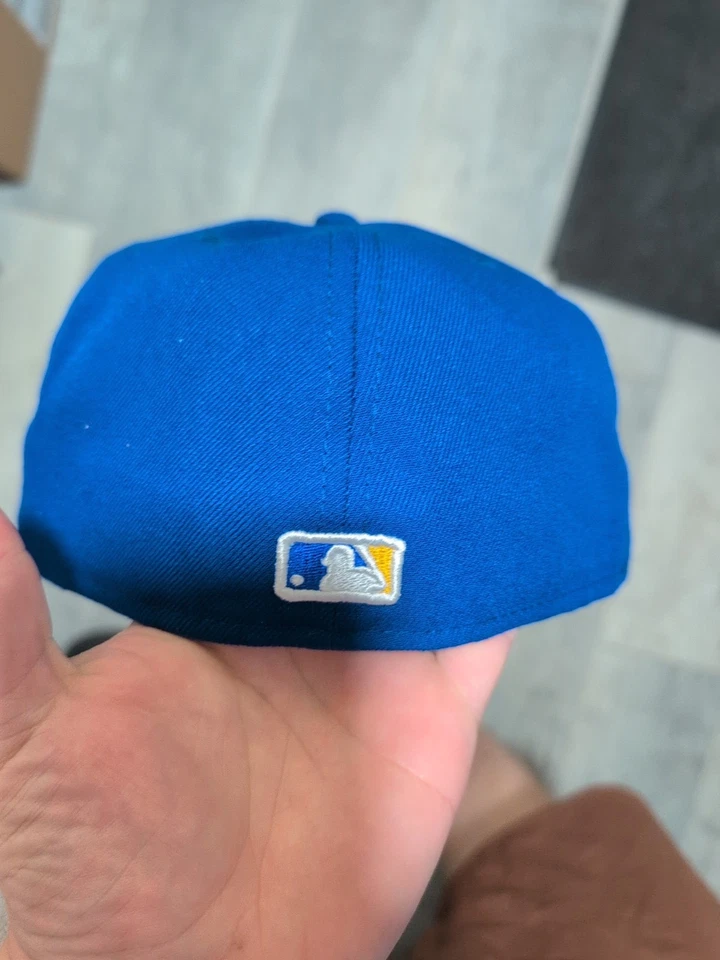 Мужская низкопрофильная кепка NEW ERA Seattle Mariners 7 5/8 MLB синяя 59Fifty - Изображение 2 из 4