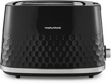 Morphy Richards Hive 2 Slice Toaster - Black - Box Damaged