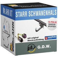Für Mercedes CLK W209 C209 02-09 GDW Anhängerkupplung starr mit 13pol spezifisch Für Mercedes CLK W209 C209 02-09 GDW Anhängerkupplung starr mit 13pol spezifisch