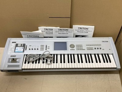 KORG Triton 61-Key Music Workstation Sampler EXB-PCM02 48MB RAM Tested Working