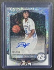 ISAIAH DENIS 2025-26 BOWMAN U CHROME AUTO SPECKLE REFRACTOR 1ST PROSPECT 127/299