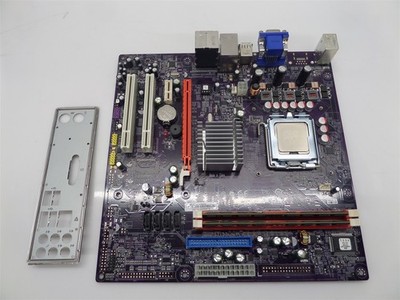 ECS MCP63VT-PM Motherboard w/ Pentium E5400 2.7GHz CPU & 4GB DDR2 RAM - No Fan