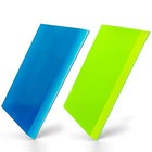  2pack Mini Squeegee Rubber Squeegee, 5.1x 2 inch, for Cleaning Blue+green