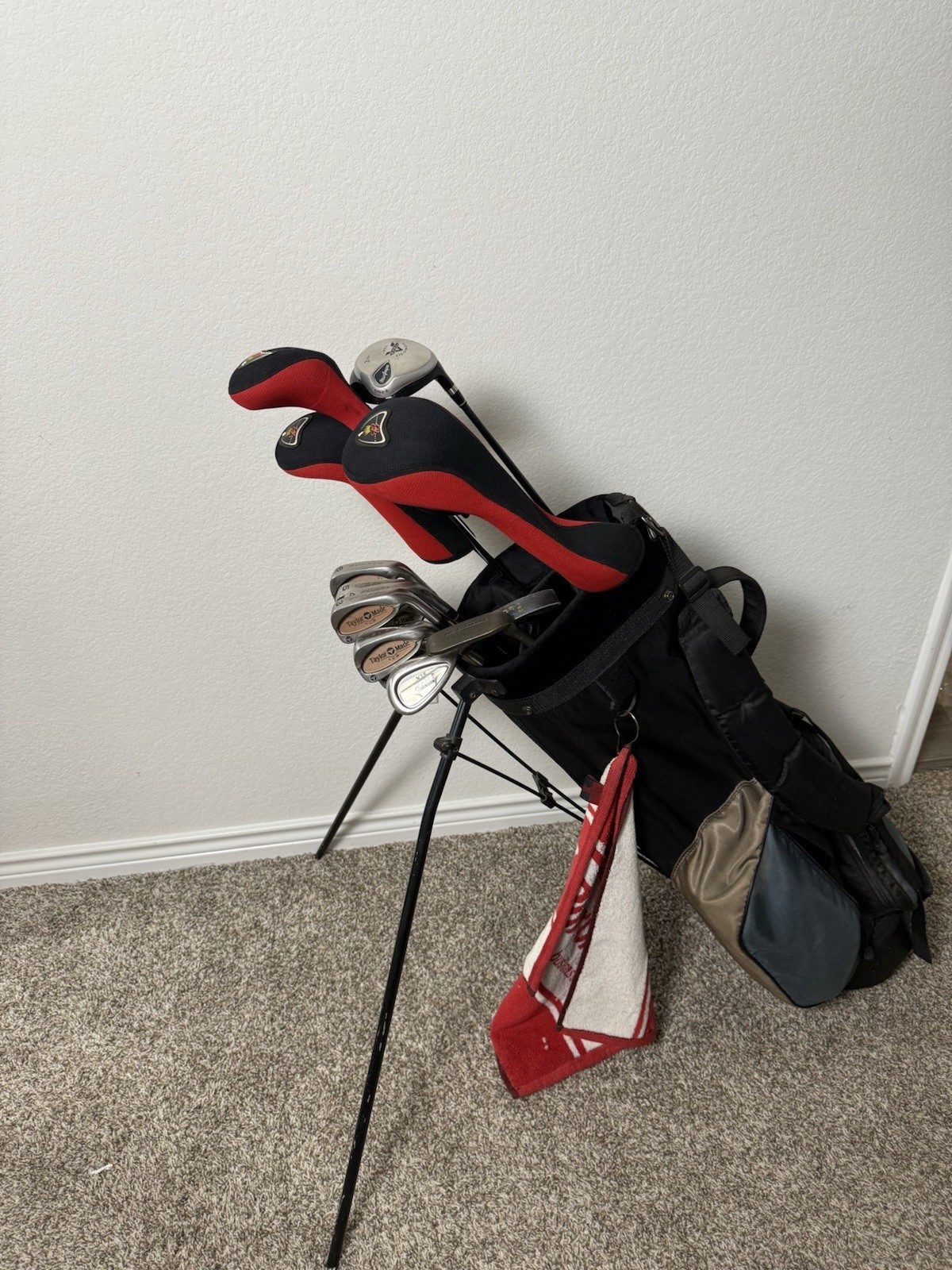 W/ Stand 4-way Divide Double Shoulder Strap - W/ Driver, 3, 
