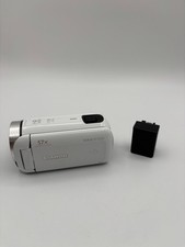 Canon VIXIA HF R600 HD CMOS 32X Optical Zoom Digital Camcorder White - TESTED