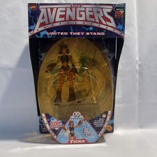 1999 TIGRA Marvel Avengers Animated series Action Figure - 5.5" Vintage Toybiz 