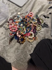 Bracelet Set of 30+ Unisex Stretch Bracelets for Men Women Teens Kids