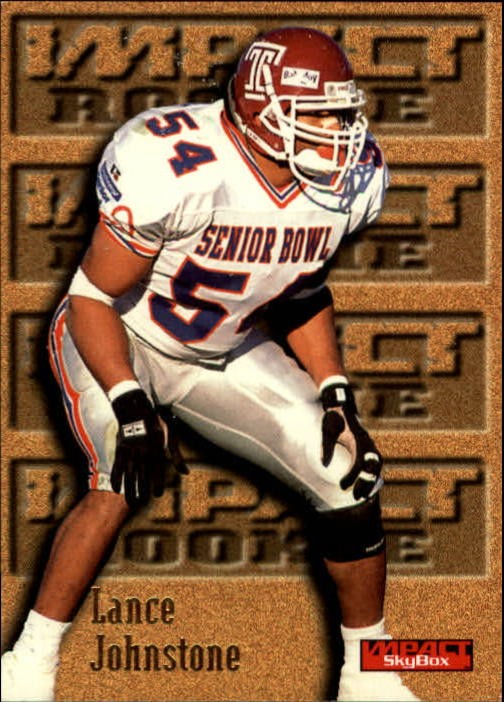 1996 SkyBox Impact #170 Lance Johnstone RC - FB