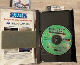 MADDEN 97, Pebble Beach Golf Links, PGA Tour 97, NBA Live 97 Sega Saturn