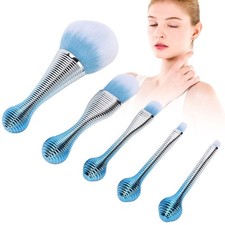 5pcs Makeup Brushes Set Professional Nylon Eye Shadow Blush Powder Cosmetic