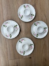 Eierbecher Porzellan Winterling Kirchenlamitz Bavaria Wildrose 4 Stück